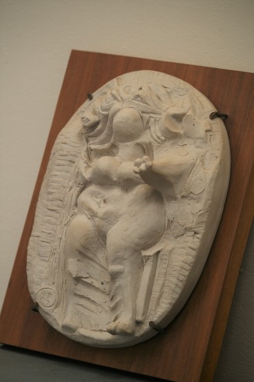 (relief of woman)